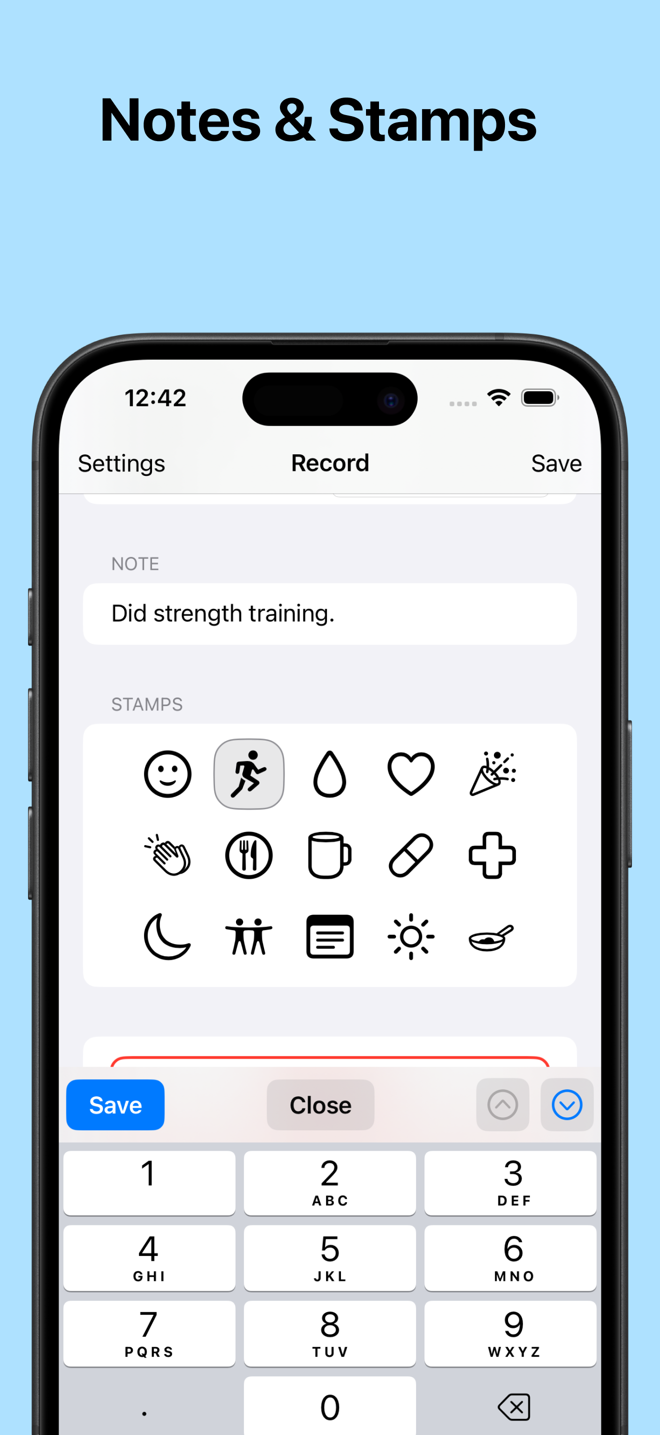 BodyLog - Track Anything