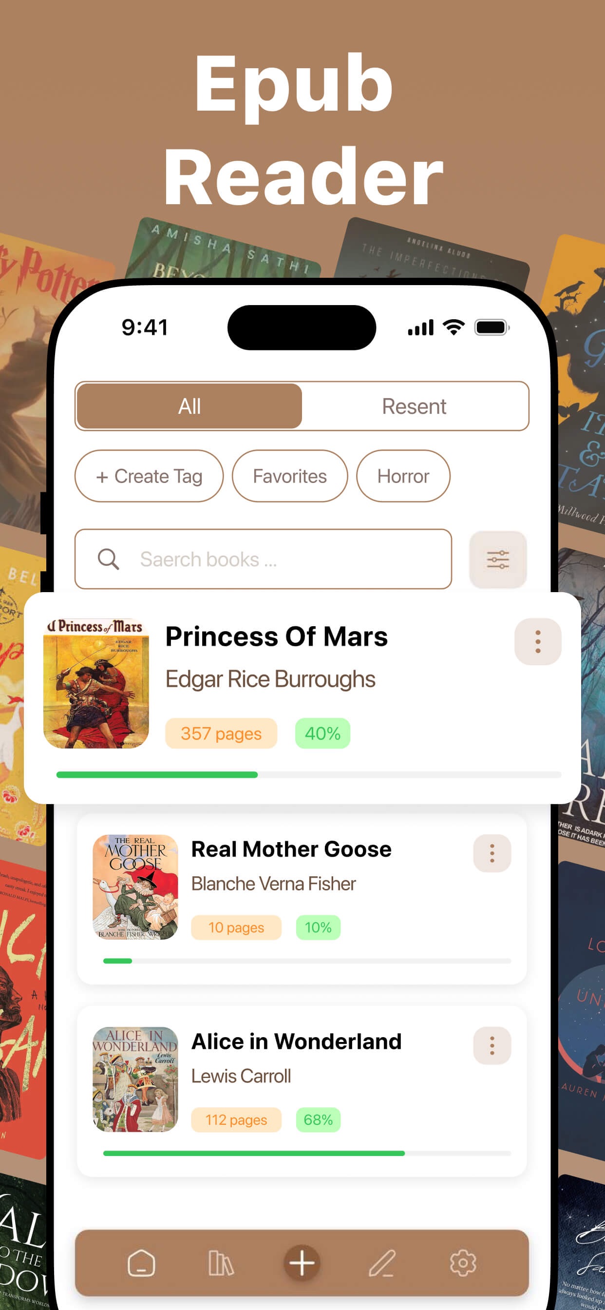 ePub Reader - eBook Viewer screenshot 1