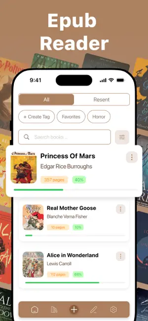 ePub Reader - eBook Viewer screenshot 1