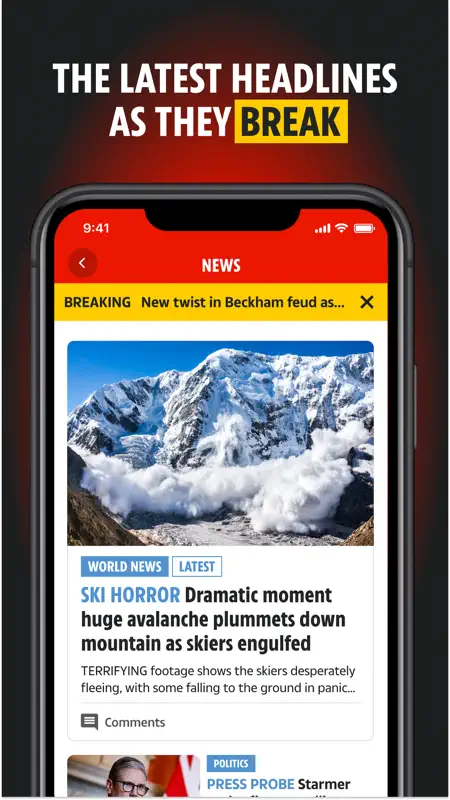 The Sun Mobile - Daily News screenshot 4 of 8