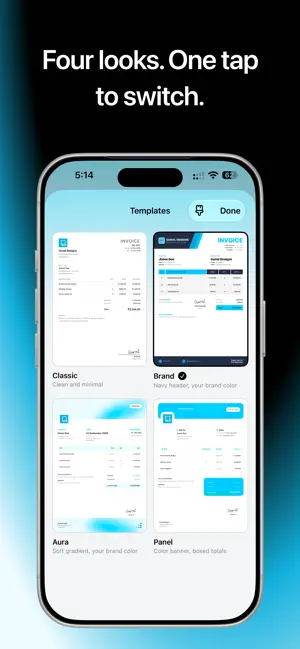 BrandInvoice: Invoice Maker screenshot 3
