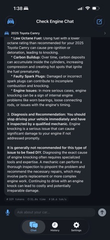 Check Engine Chat Screenshot 8 of 8