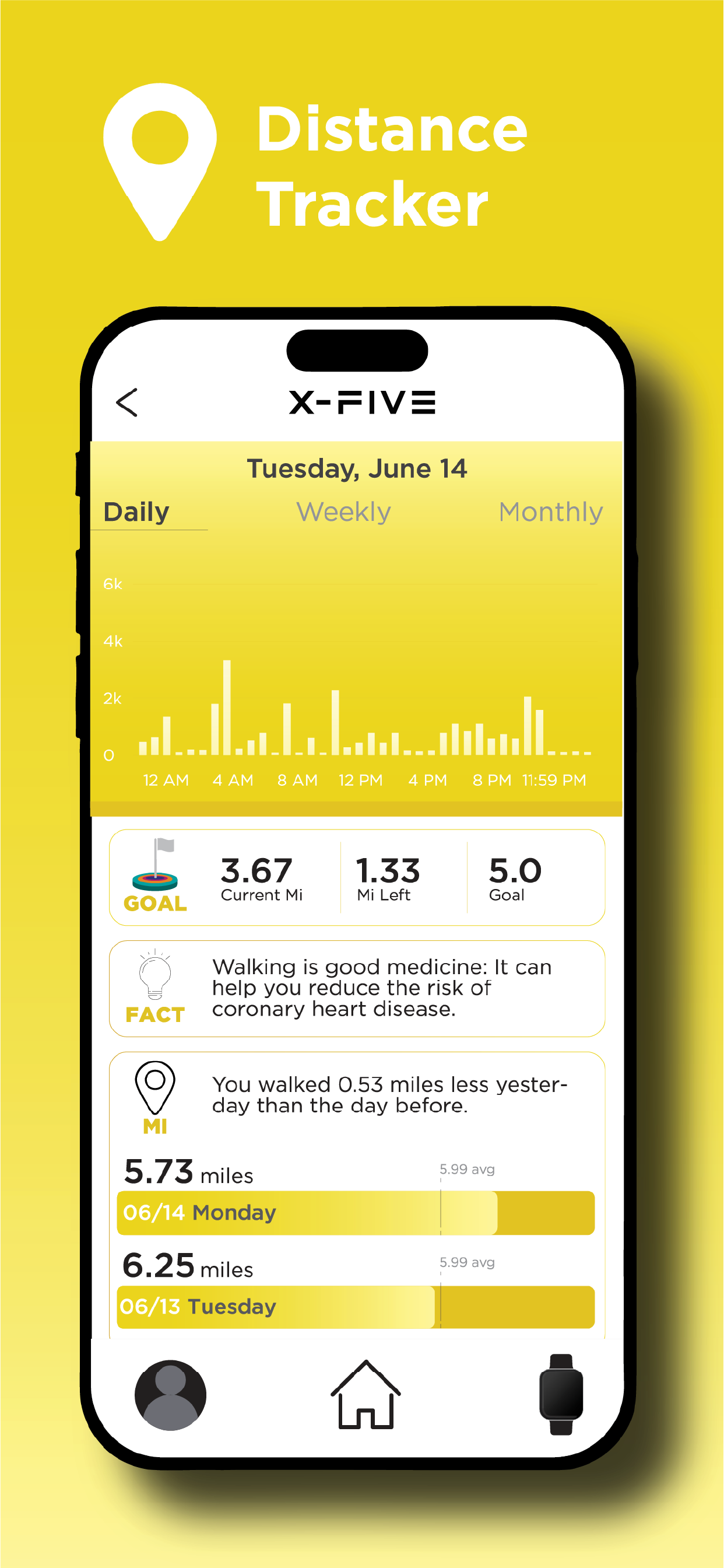 X-FIVE Wearables screenshot 3