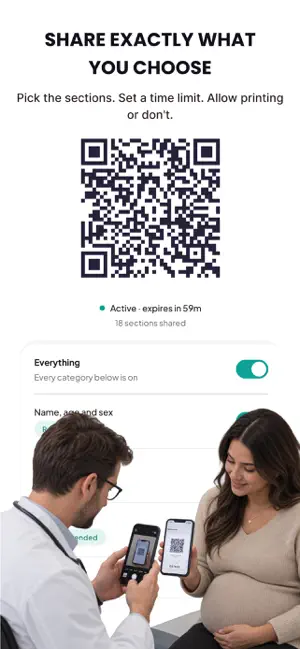 Cavora: Personal Health Record screenshot 2