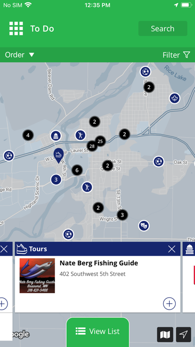 Visit Brainerd iPhone screenshot 5 - Travel app