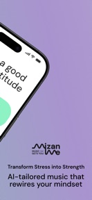 MizanMe AI Music Therapy screenshot