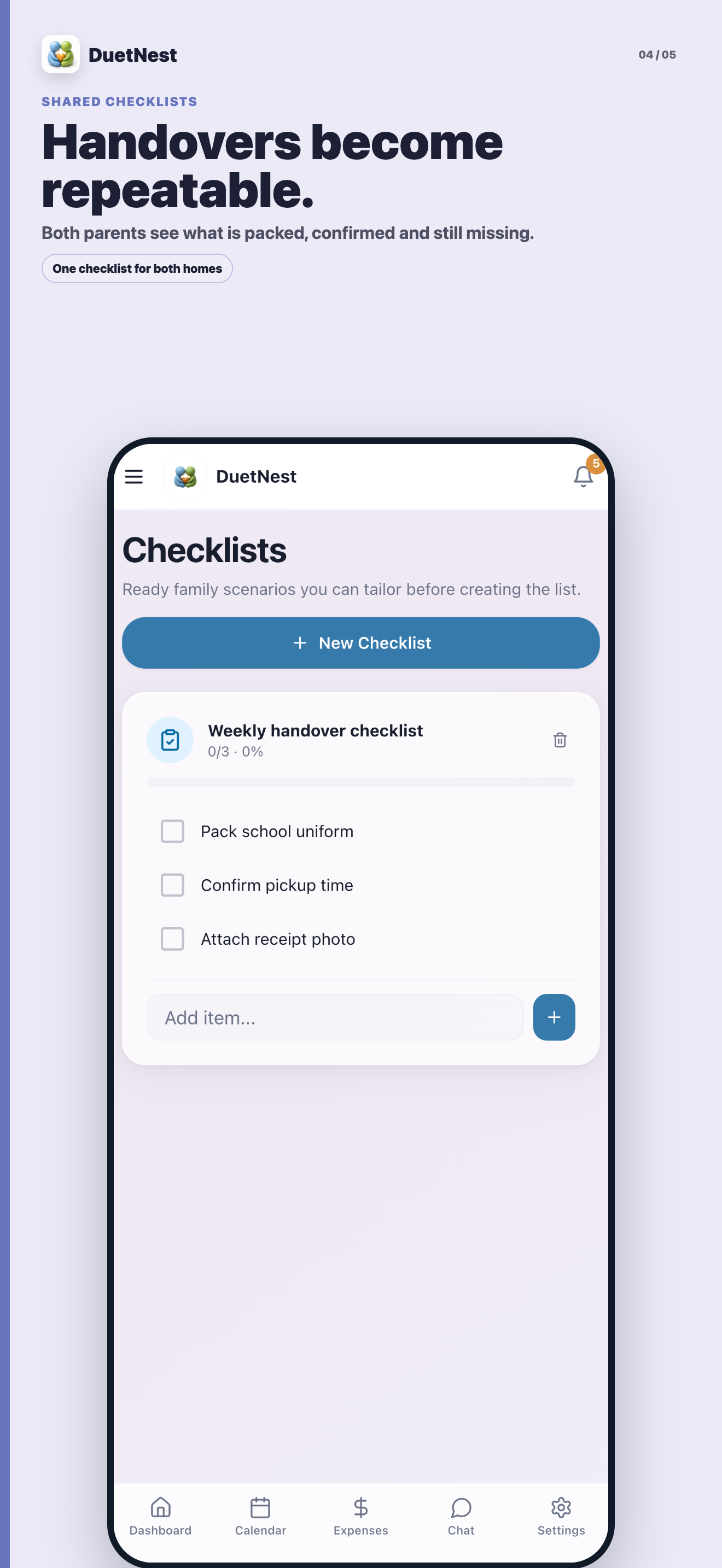 DuetNest Co-Parenting screenshot 4