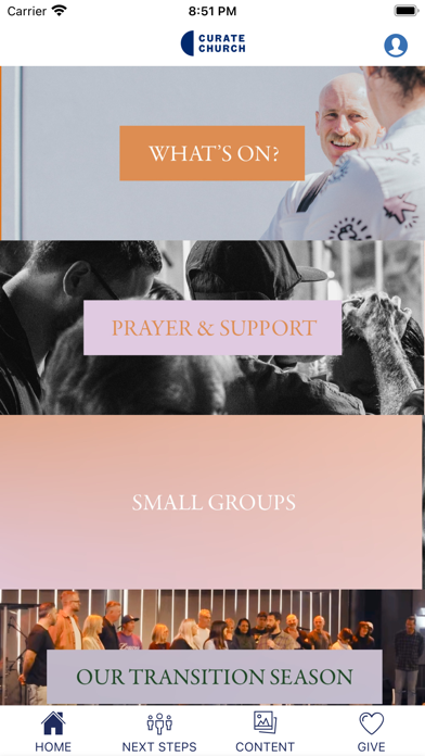 Curate Church Screenshot