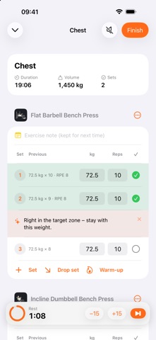 Gainwerk: Gym & Workout Log screenshot 2
