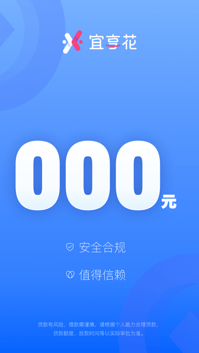 宜享花-分期贷款借钱平台 iPhone screenshot 2