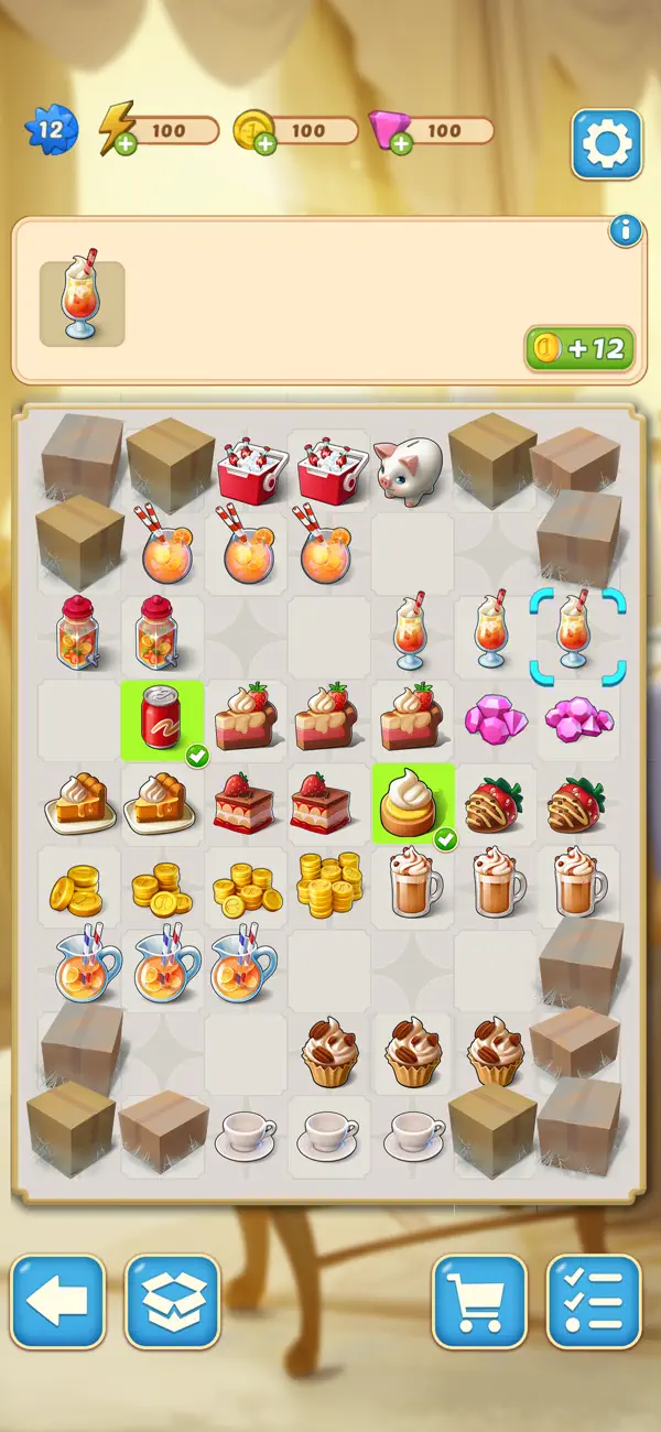 Merge Mansion: Puzzles & Story iOS Mod IPA screenshot 5 - iOS game interface