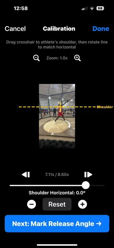 Shot Put Analyzer screenshot 6 of 10