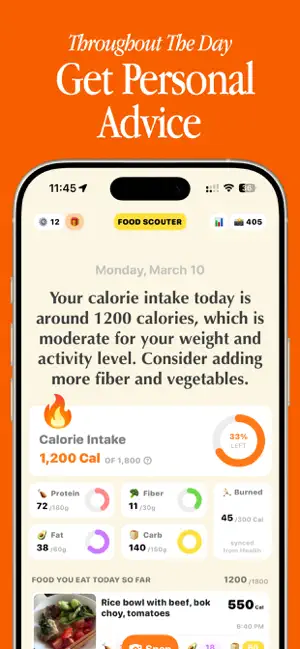 Food Scouter: Calorie Counter screenshot 4