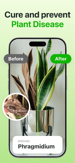 Screenshot of Plant Identifier & Care App