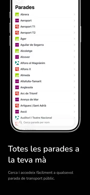 Transporta'm iPhone screenshot 2