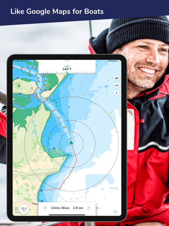 Screenshot #4 pour Savvy Navvy: Navigation Marine