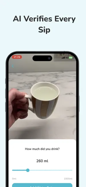 Water Tracker AI: WaterFocus screenshot 3