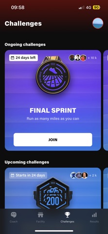 Spartan Fitness iPhone screenshot