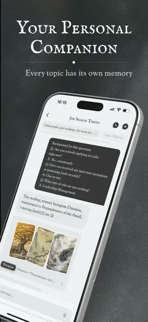 Yilore - the I-Ching Tarot screenshot 3