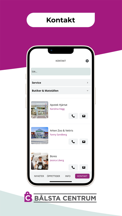 Bålsta personal Screenshot
