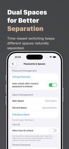 PrivyGallery-Dual Space Vault iPhone screenshot