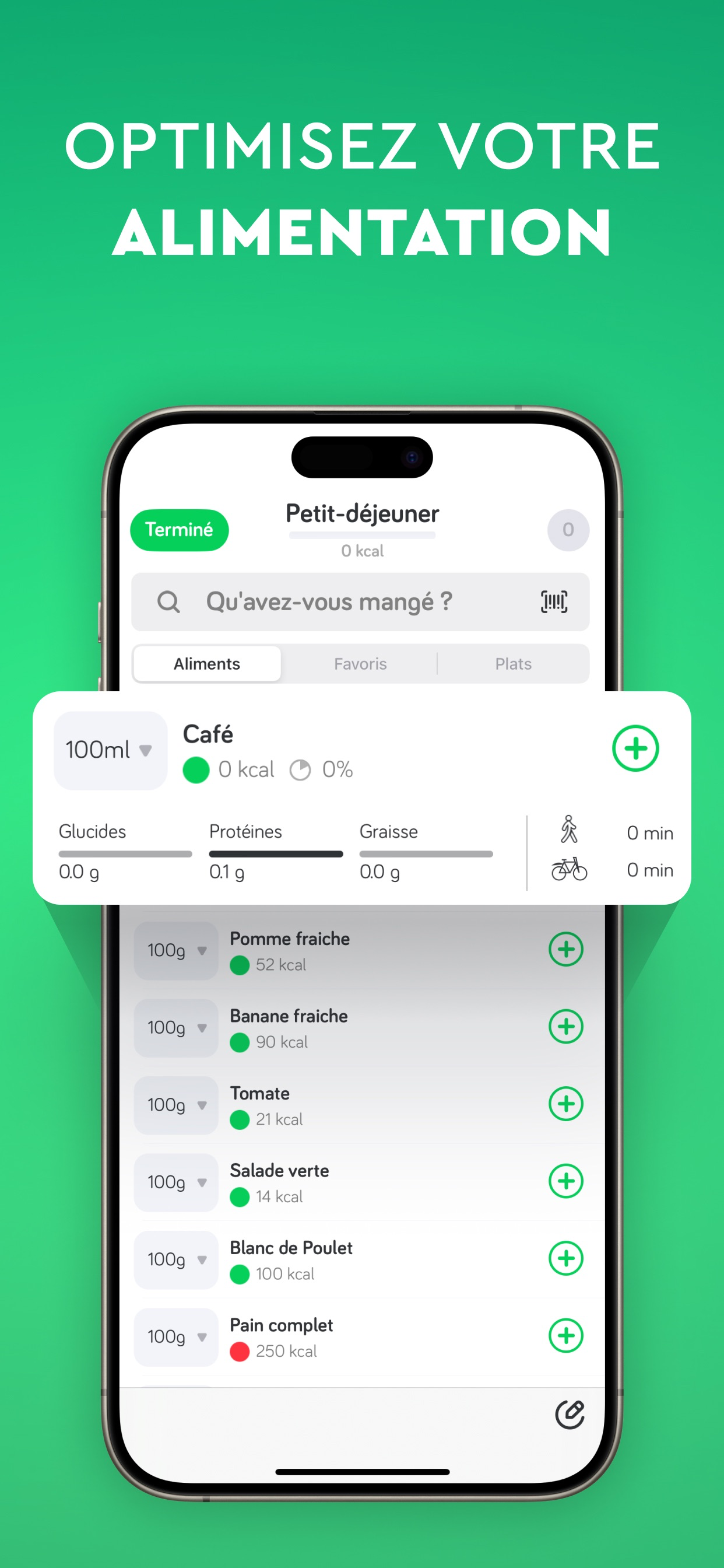 Calcul calorie, proteine Arise