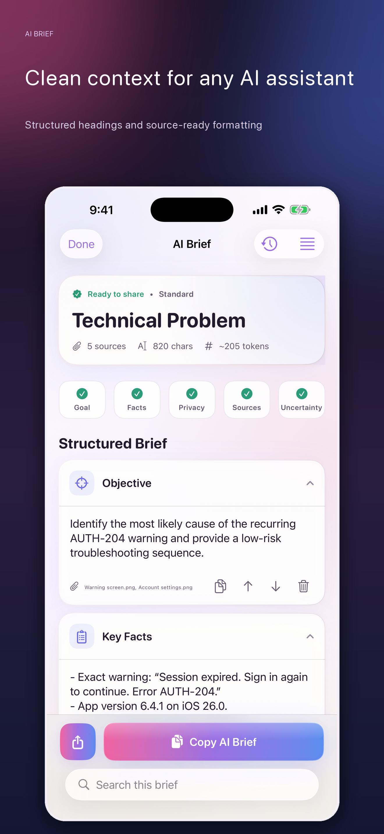 AI Brief screenshot 7