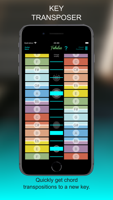 Guitar Chord Finder: FABULUS Screenshot