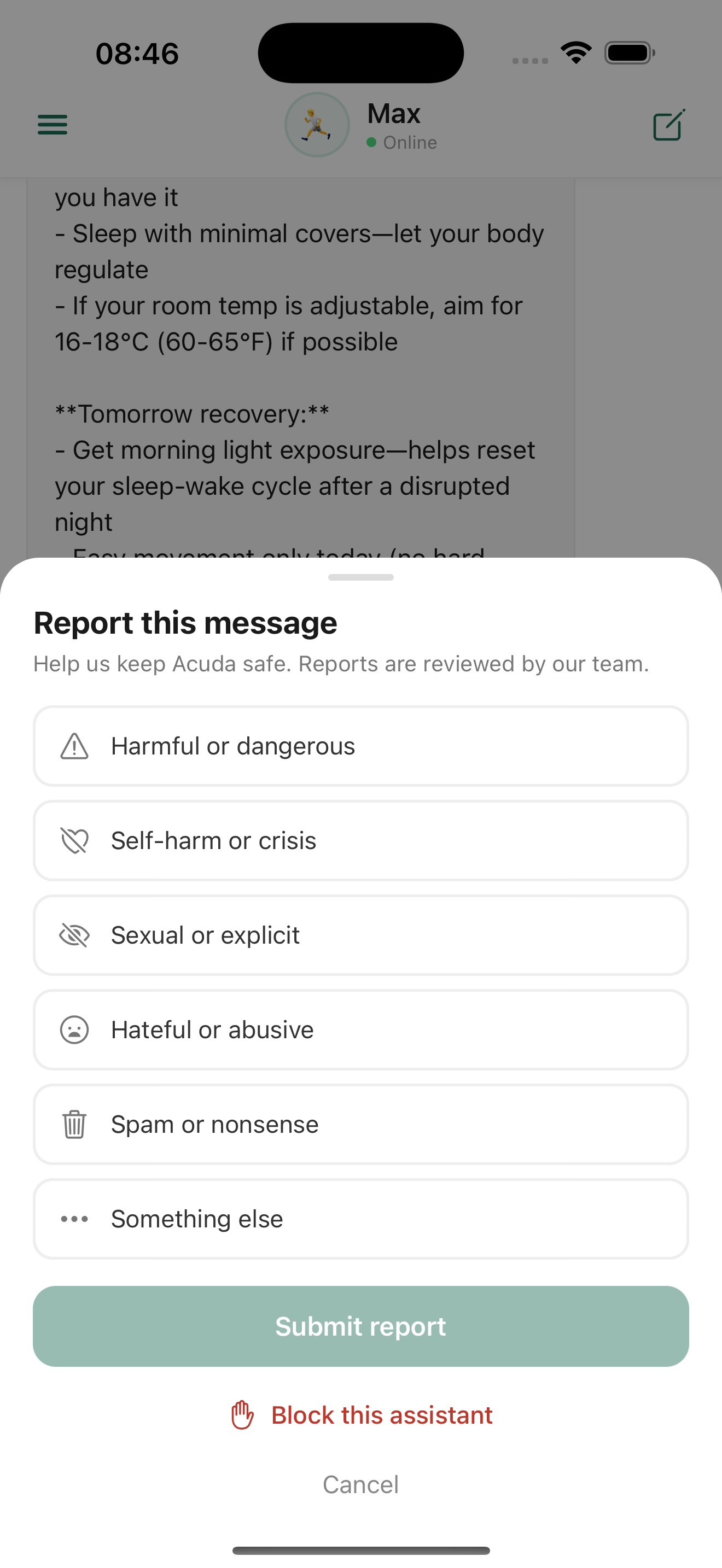 Acuda Wellness screenshot 3