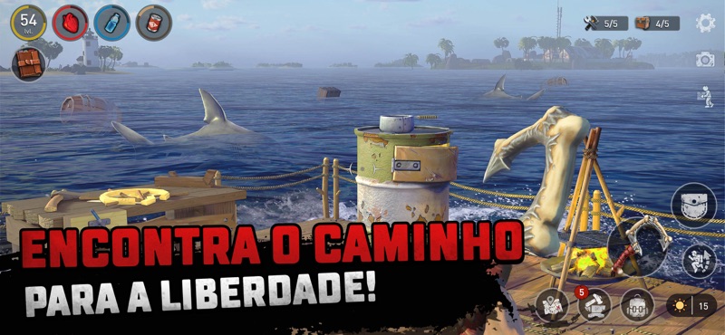 RAFT® - Jogo de sobrevivencia screenshot 3