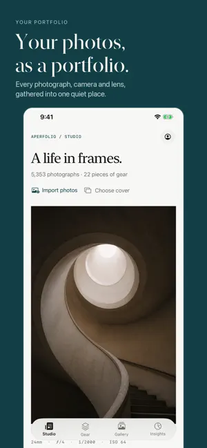 AperFolio screenshot 1