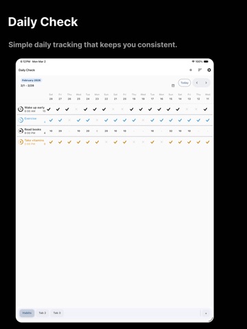 Daily Check: Routine Tracker