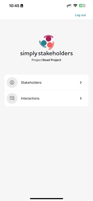 Simply Stakeholders Screenshot 1 of 8