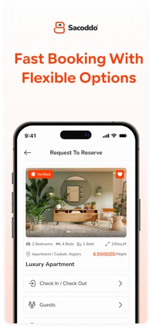 Sacoddo : Vacation Booking App screenshot