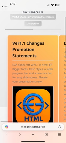 EGKSlideCraft screenshot