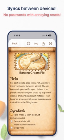 Recipe Chest & Log Screenshot 4 of 8