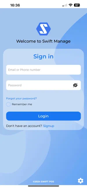 Swift Manage screenshot 1