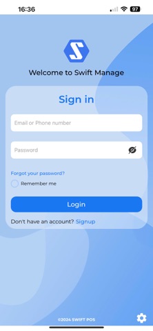 Swift Manage screenshot