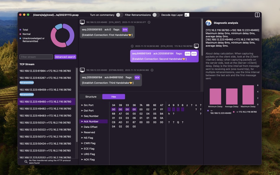 #3. ChatTCP: Simplify TCP Analysis (macOS) Podle: 就业 吴