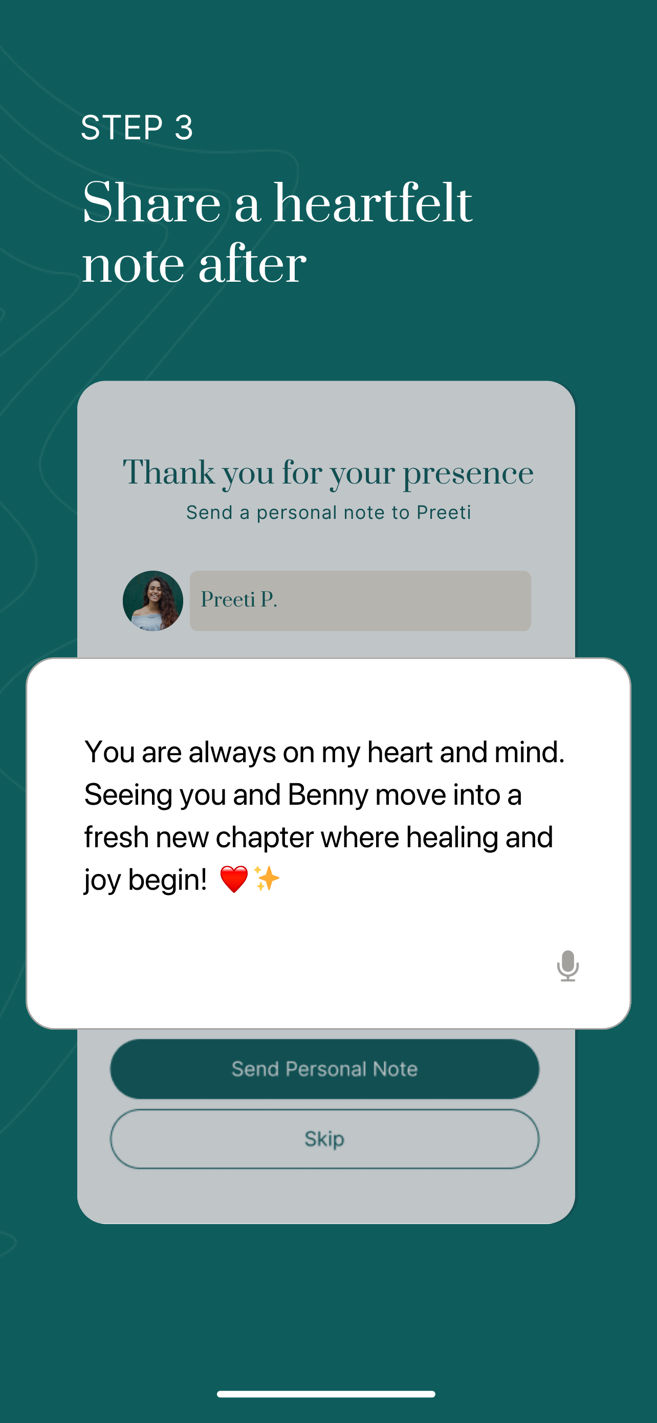 WishWell: Give Presence Daily screenshot 4