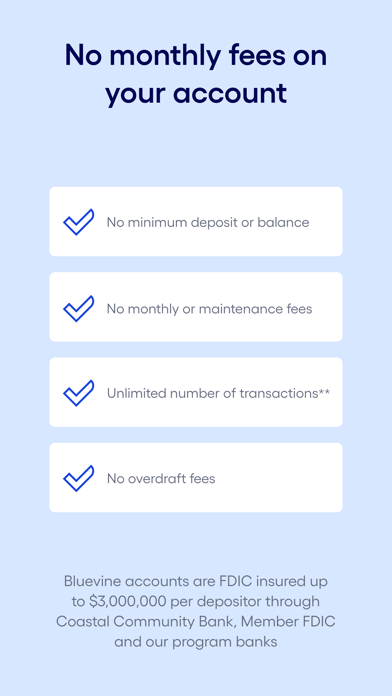 Bluevine iPhone screenshot 5 - Finance app