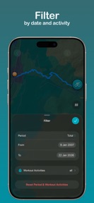 WorkoutMap Pro screenshot