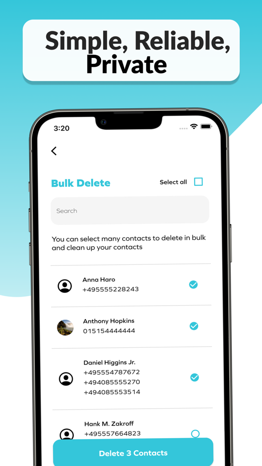 #4. Easy Contacts Fixer (iOS) Podle: Yassin Daadour