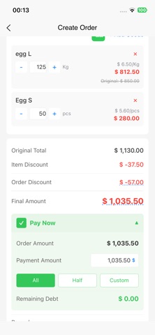 FlyingPOS SA(Sales Assistant) Screenshot 2 of 5