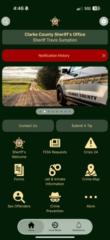 Clarke County Sheriff, VA screenshot 1