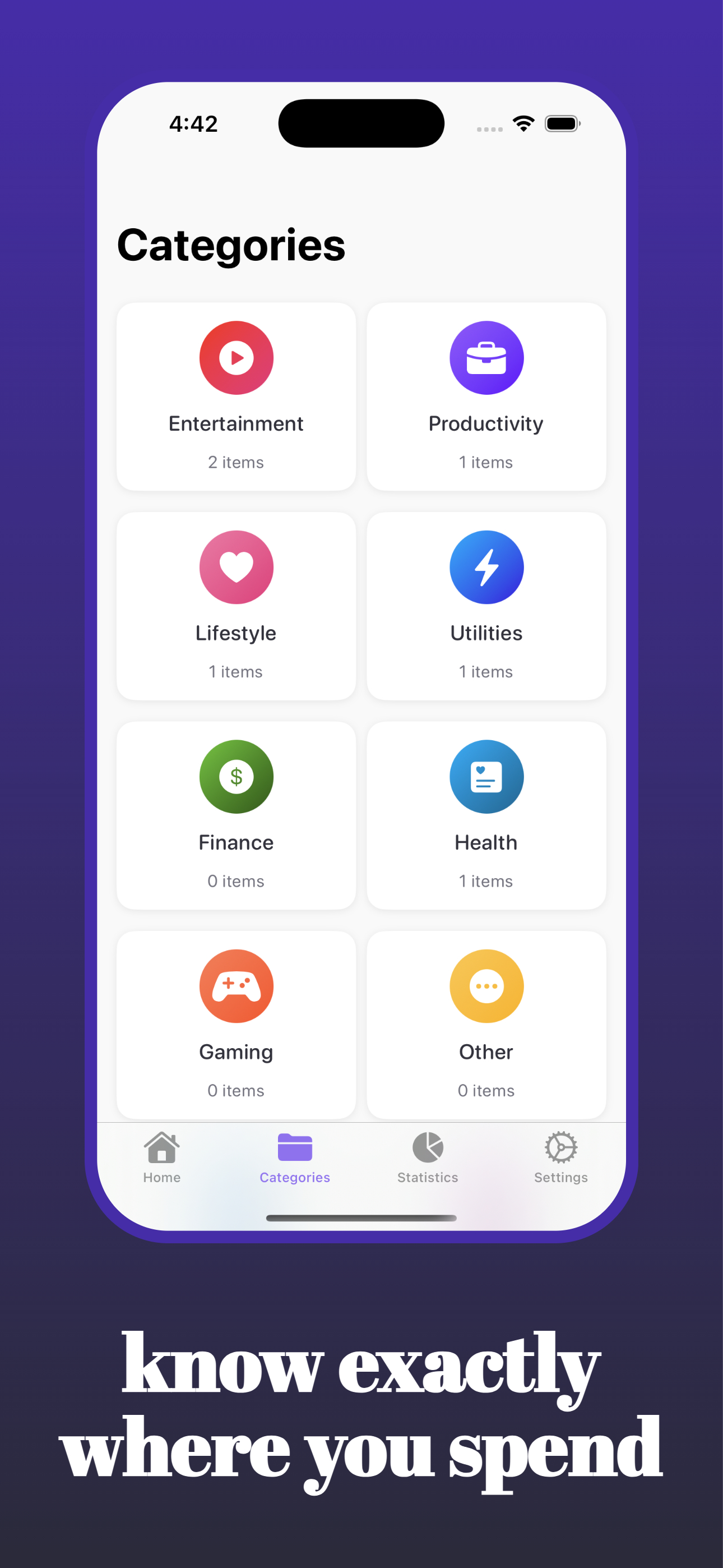 Recurroo - Track Subscriptions