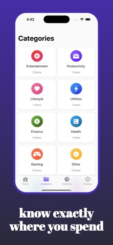 Recurroo - Track Subscriptions Screenshot 5 of 7