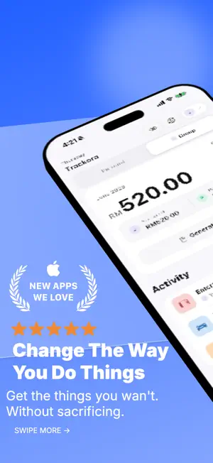 Expense Tracker: Trackora screenshot 1