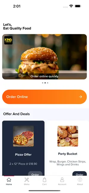 KING CHICKEN ONLINE screenshot 1