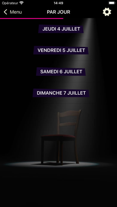 Screenshot #1 pour Festival Clin d'Oeil